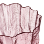 Crackle Vas Rosa, 27cm