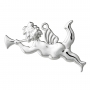 Trumpet Angel H6,5 Silver