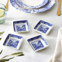 Blue Italian Minisk&aring;l, 4-pack