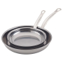 Hestan NanoBond Bratpfannen-Set, 22 und 28 cm