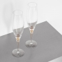 Intermezzo Guld Champagneglas 26cl, 2-pack