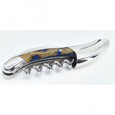 Laguiole Sommelier Corkscrew Blue Cactus