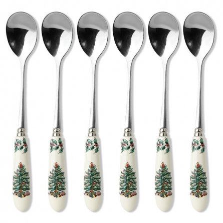 Christmas Tree Tea Spoon, 6-pack