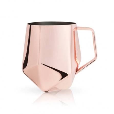 Faceted Moscow Mule mug 53cl