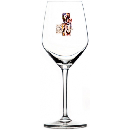 Make Peace Rosé/white wine glass, 40cl