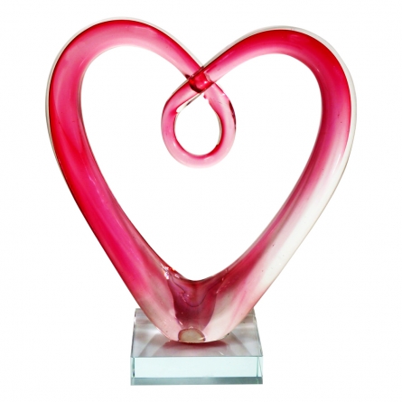 Heart Pink H 18,5cm