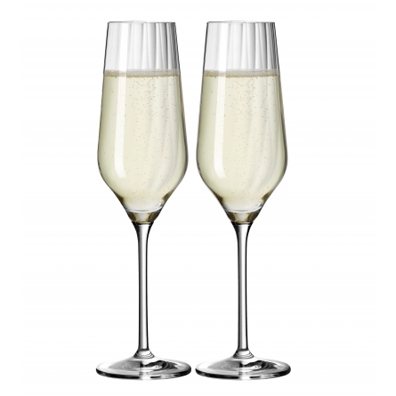 Sternschliff Champagne glass 25cl, 2-pack