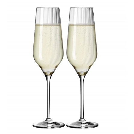 Sternschliff Champagnerglas 25cl, 2-pack