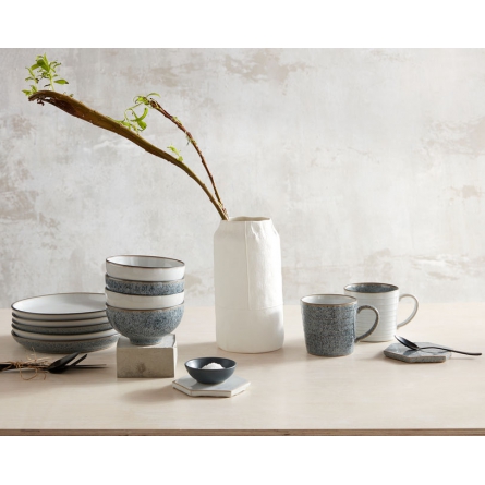 Studio Grey Ridged Mug 40cl, 2-pack