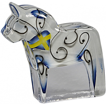 Dalecarlia Horse blue-yellow