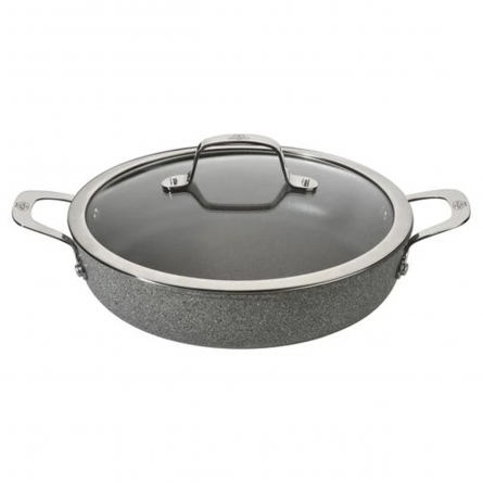 Serving pan with lid 28 cm, Aluminum, BALLARINI SALINA