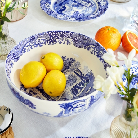 Blue Italian Bowl, Ø 27cm
