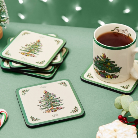 Christmas Tree Untersetzer, 6-pack