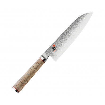 Miyabi Kitchen Knife Straight 5000 MCD Santoku, 18cm