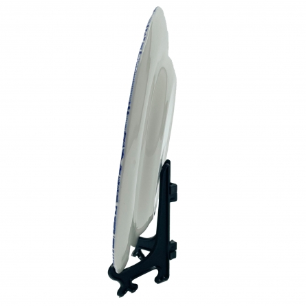 Tallerkenholder 10cm Plastik, Sort