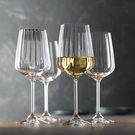 LifeStyle Vitvinsglas 44cl, 4-pack