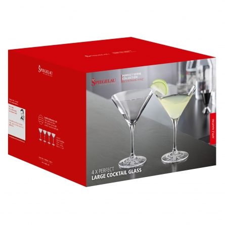 Perfect Serve Cocktail Glass 19cl, 4-pack