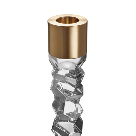 Carat Candlestick Brass, 30cm