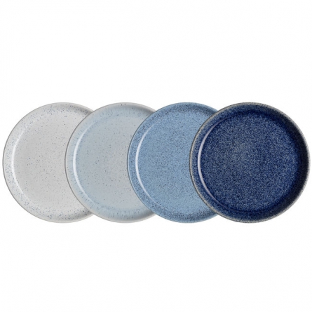 Studio Blau Mix Coupe Teller Ø 17cm, 4-pack