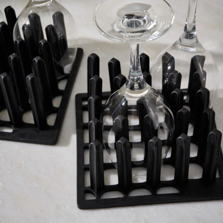 Tipple Glasstativ Sort, 2-pak