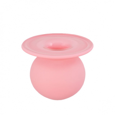 Boblen hjärta Candy vas rosa Mini