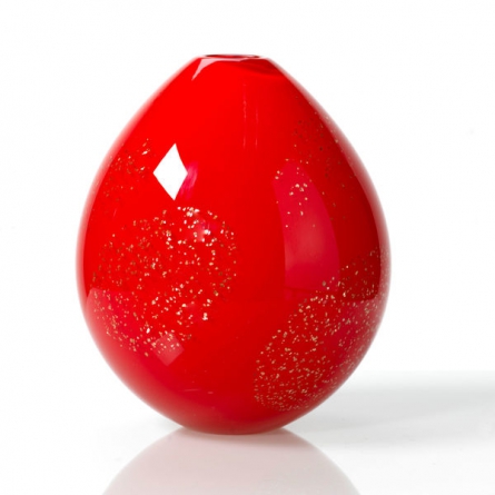 Eclipse red Opaque, H 22cm