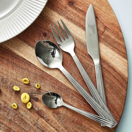 Groovy Cutlery Set Mirror with 16 pieces