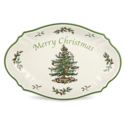 Spode Merry Christmas Tray