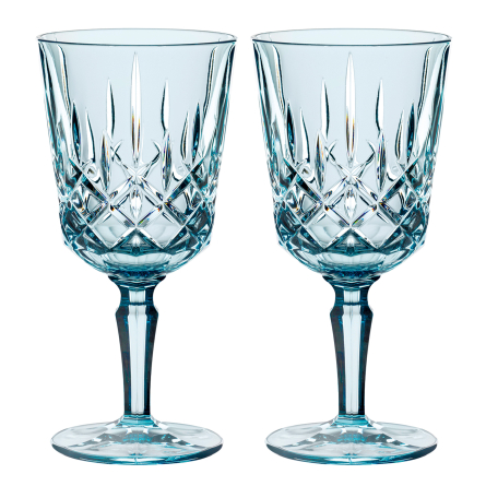 Noblesse Cocktail Glass Aqua 35,5cl, 2-pack
