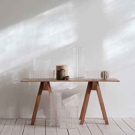 Cut in Number Bowl Stripes, 16cm