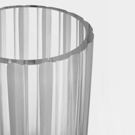 Cut in Number Vase Stripes, 33cm