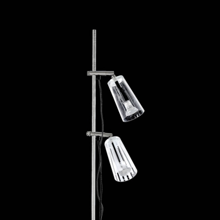 Manhattan Golvlampa 2*16 clear/stripes