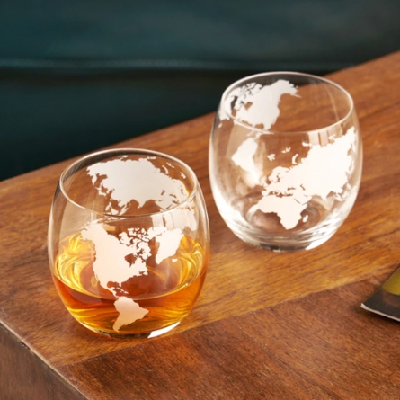 Globe Whiskyglas 35 cl, 2-pack