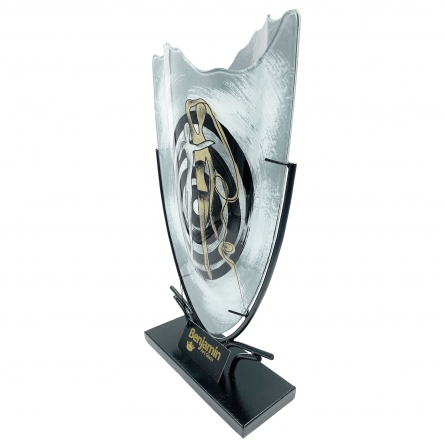 Glasvase Duo & Smedet Stand, H 47,5 cm