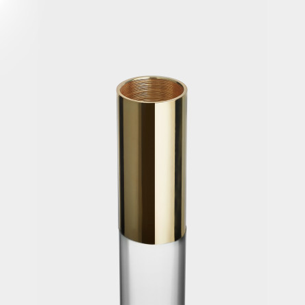 Lumiere Candlestick Gold, H 26,5cm