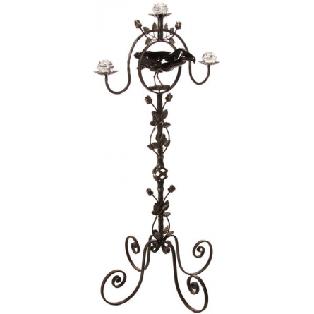 The raven candelabra