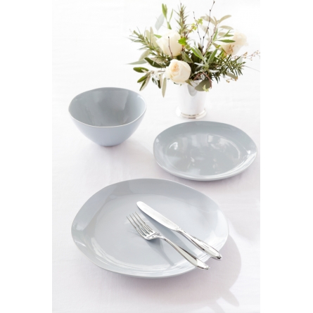 Arbor Grey Salad Plate 22cm, 4-pack