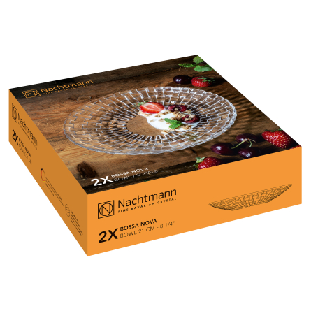 Bossa Nova Bowl Ø 21cm, 2-pack
