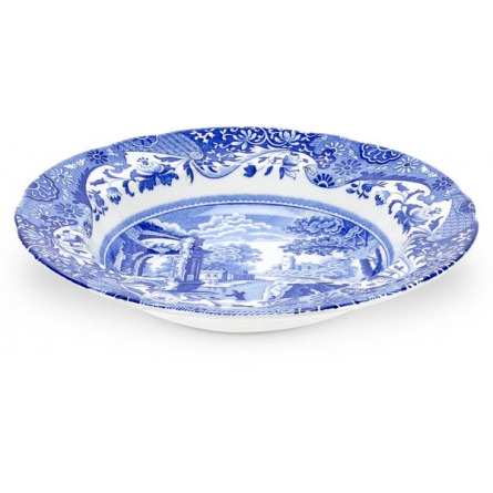 Blue Italian Soup plate 23 cm