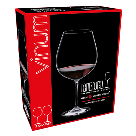 Vinum Vinglas Old World Pinot Noir 70cl, 2-Pack