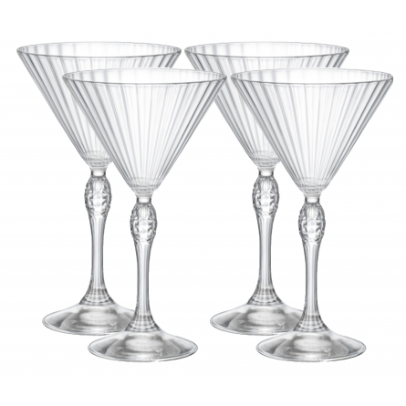 America Martini Glass 25cl, 4-pack