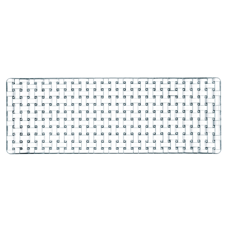 Bossa Nova Rectangular Plate 42 x 15cm