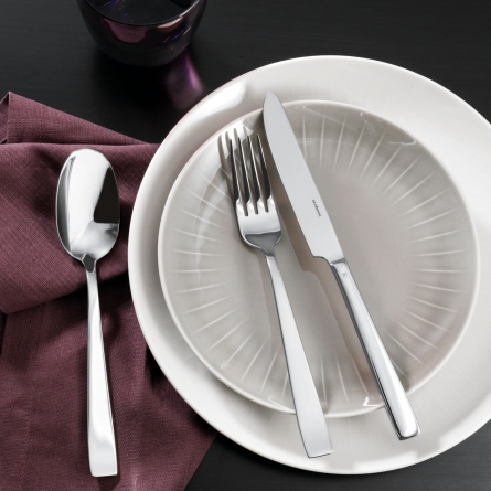 Flat Cutlery Table Set, 24 pieces