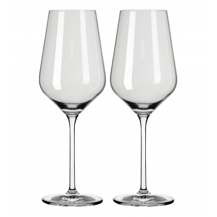 Grey Fjordlicht White Wine Glass 38cl, 2-pack