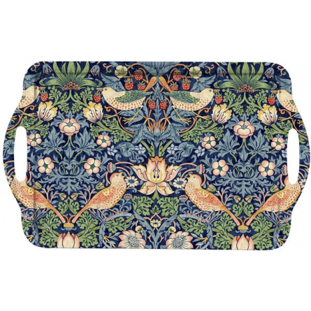 Strawberry Thief Blue Tray, Large