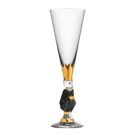 Nobel The Sparkling Devil Glas 19 cl, Svart