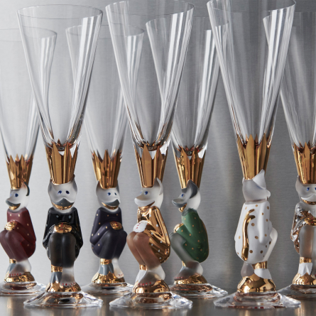 Nobel The Sparkling Devil Champagne glass 19 cl, White