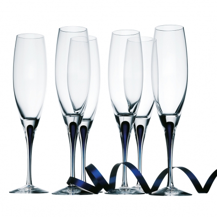 Intermezzo Blue Champagne glass 26 cl