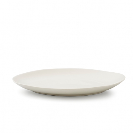 Arbor Cream Large Serving Platter, Ø 33cm