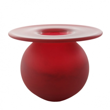 Boblen Autumn vase red Leaf
